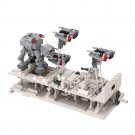 BuildMoc Iconic Battle Scene Model from Movie 615 Pieces Building Toys Set