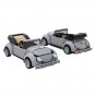 BuildMoc 7.9" Cabriolet Convertible like a Bug 8-wide Scale Model 344 Pieces
