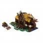 BuildMoc Modular House Hut and Ship 2795 Pieces Building Toys