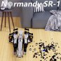 BuildMoc Normandy SR 1 with Stickers Model for Collection