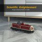 BuildMoc 499 Bricks V100 German Cargo Locomotive Red Version