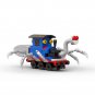 BuildMoc Small Train Model with Spider Feet 198 Pieces from Horror Video Game