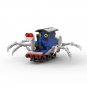 BuildMoc Small Train Model with Spider Feet 198 Pieces from Horror Video Game