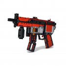 BuildMoc MP5 Submachine Gun with Power Functions and Magazine 762 Pieces