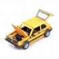 BuildMoc Car Model 1390 Bricks Yellow Version with Suspension