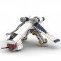 BuildMoc Mini Republic Dropship Model with Movable Base 436 Pieces