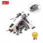 BuildMoc Mini Republic Dropship Model with Movable Base 436 Pieces