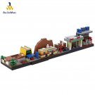 BuildMoc Skyline Architecture 426 Pieces from TV Show about Chemistry Teacher
