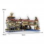 BuildMoc S_t-e-a-m Powered Engine Model with Openable Interior 3436 Bricks