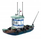 Old Fishing Store Boat Wrecked Shrimp Boat Toys Set 171