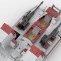 BuildMoc Speeding Tank Land Vehicle Model with 2 Cockpits 590 Pieces from Game
