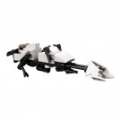 BuildMoc 74-Z Speeder Bike MOC Land Accelerator White Version BuildMoc 74-Z Speeder Bike MOC Land Accelerator White Version