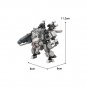 BuildMoc AF-03 War Machine Mech 300 Pieces