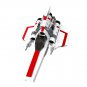 BuildMoc Colonial Viper MK1 Model 576 Pieces White-Red Version from TV Show