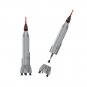 BuildMoc Mercury Atlas [1:110 Scale] Model 136 Pieces Building Blocks Toys Set