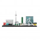 BuildMoc Rotterdam Architecture Skyline Model 656 Pieces