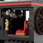 BuildMoc Train Model 880 Bricks Building Toys Set from Movie about '' Future