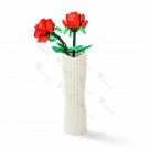 BuildMoc Vase Set Compatible with Flower Bouquet 10280 40461 40460