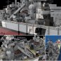 BuildMoc Bismarck Battleship Ship Model 1:200 Scale 7164 Pieces for Adults