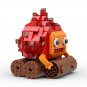 BuildMoc Calcifer Model Fire Monster 252 Pieces from Fantasy Film about Castle