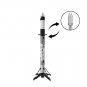 BuildMoc Ultimate Rocket [1:110 scale] Model 860 Pieces