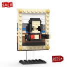BuildMoc Picture Frame Mona Lisa Self-portrait 87 Bricks BuildMoc Picture Frame Mona Lisa Self-portrait 87 Bricks