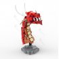 Model Building Bricks Toy for Fire dragon And Ice dragon TV Play Blocks Set Gift