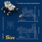 Mars Rover with 6 Wheels Model 764 Pieces Building Toy Kit for Adults and Kids