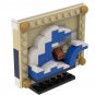 BuildMoc Picture Frame Surfing Surfs 117 Bricks Model Bricks for Kids