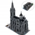 Modular Cathedral with Interior Building Bricks Toys Blocks Set Model Collection Modular Cathedral with Interior Building Bricks Toys Blocks Set Model Collection