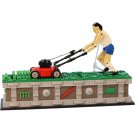 Lawn Mower Man Kinetic Sculpture with Power Functions Motors Kits Lawn Mower Man Kinetic Sculpture with Power Functions Motors Kits