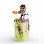 3 in 1 Splatter Warrior Team Model Building Blocks Set Compatible MOC Bricks Toy