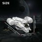 BuildMoc Micro Raz0r Cre5t Ship Spaceship Model 103 Bricks