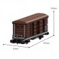 BuildMoc Boxcar/ Goods Wagon Model Building Kit 839 Pieces