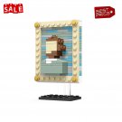 BuildMoc Picture Frame Van Gogh Self-portrait 100 Bricks