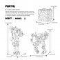 BuildMoc P-body and Atlas Model 446 Pieces