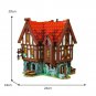 BuildMoc Medieval Tavern Model 2956 Piece with Inn for 21325 Medieval Blacksmith