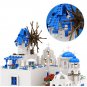 BuildMoc Santorini Small Town Model Modular Building 2503 Pieces