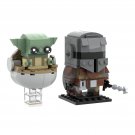 BuildMoc Protagonist and Child 226 Bricks Building Kit from TV Show