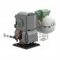 BuildMoc Protagonist and Child 226 Bricks Building Kit from TV Show