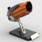 BuildMoc Disused Space Telescope Model in 2009s with Display Stand 1232 Pieces