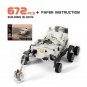 Perseverance Mars Rover with Ingenuity Helicopter 690 Pieces