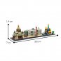BuildMoc MiNi Skyline Saint Petersburg Model 500 Pieces Building Toys