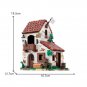 BuildMoc Modular City Building with Interior 923 Pieces from Pirate Series