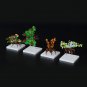 BuildMoc 4-in-1 Fall Creatures Butterflies Insect Model with Base 470 Pieces