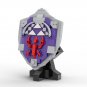 Traditional Shield for One Handed Weapon Warrior 269 Pieces from Adventure Game