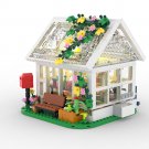 BuildMoc Flower House w/ LED Light Kit, Stickers and Original Box 598 Pieces BuildMoc Flower House w/ LED Light Kit, Stickers and Original Box 598 Pieces