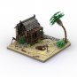 BuildMoc Port Sauvage: The Cursed Beach / Fortres Model 8104 Picecs Toys Set