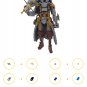 Mecha Knight with Claymore Model 401 Pieces for Adults and Kids Building Toys
