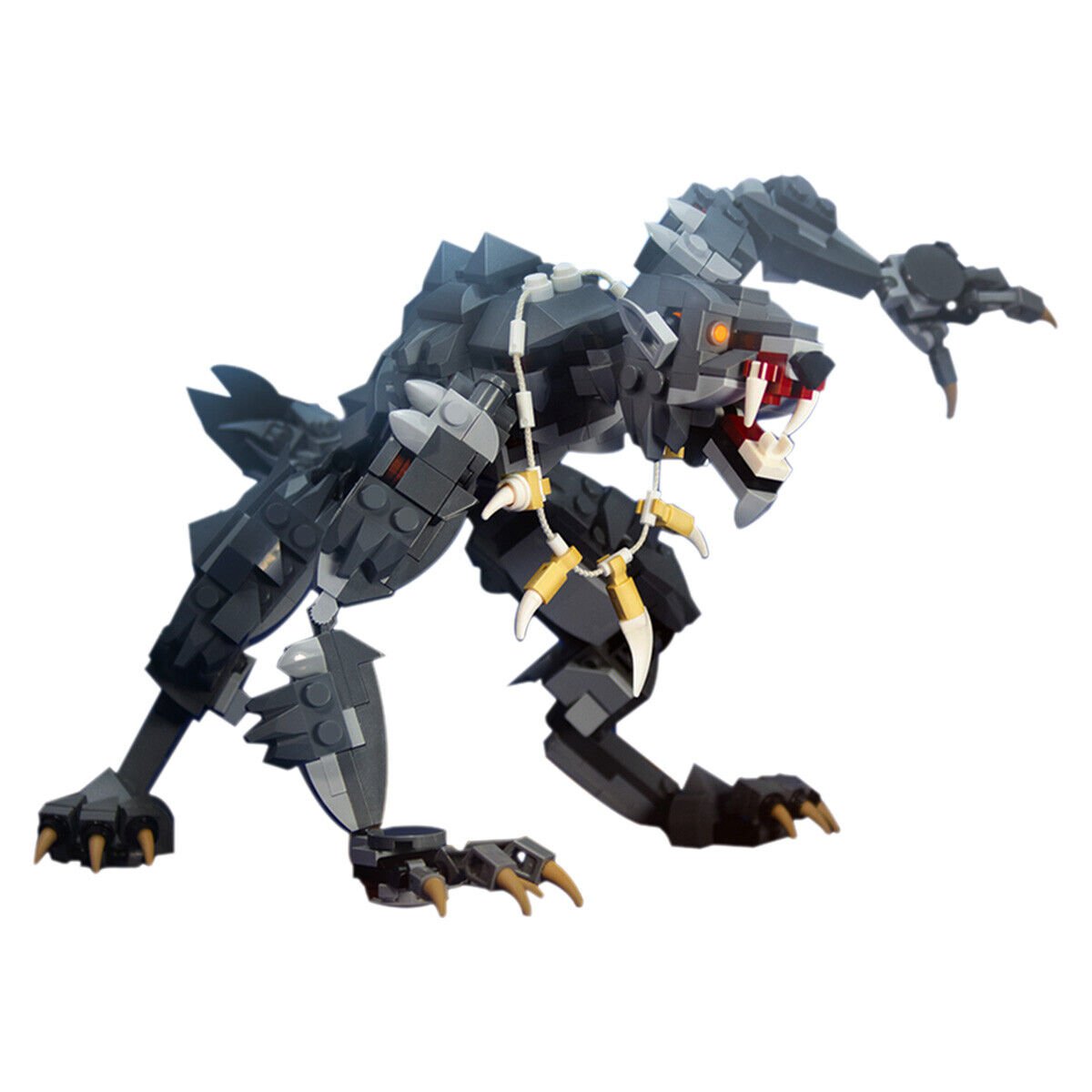 BuildMoc Werewolf Model  448 Pieces